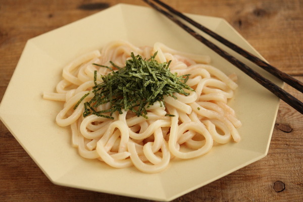 春休みごはん 冷凍うどんで簡単 たらこうどん ビジュアル系フード Powered By ライブドアブログ
