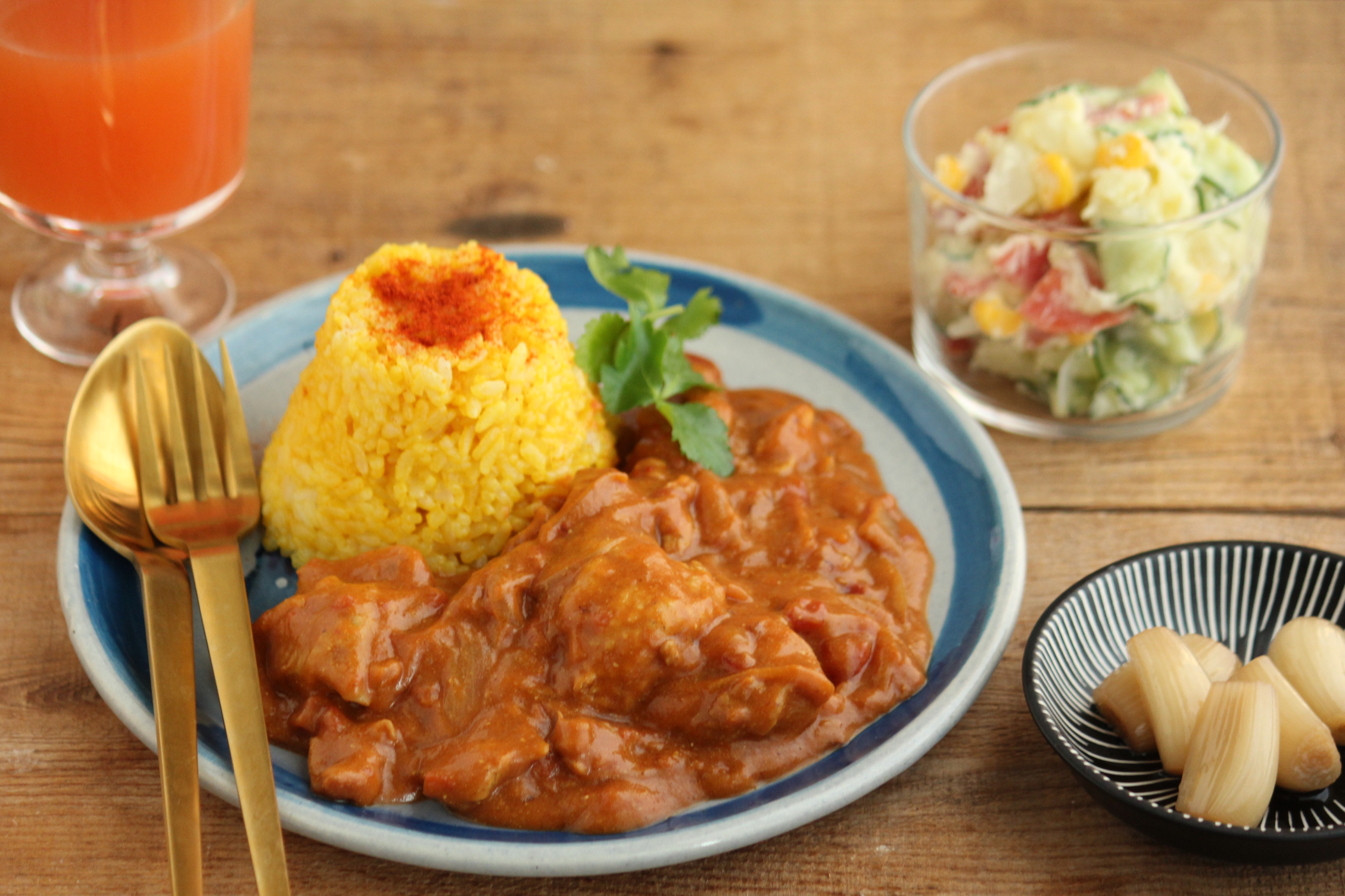 カレールーで作る簡単バターチキンカレー献立 今日はカレーの日だそうです ビジュアル系フード Powered By ライブドアブログ カレールーで作る簡単バターチキンカレー献立 今日はカレーの日だそうです ビジュアル系フード Powered By ライブドアブログ