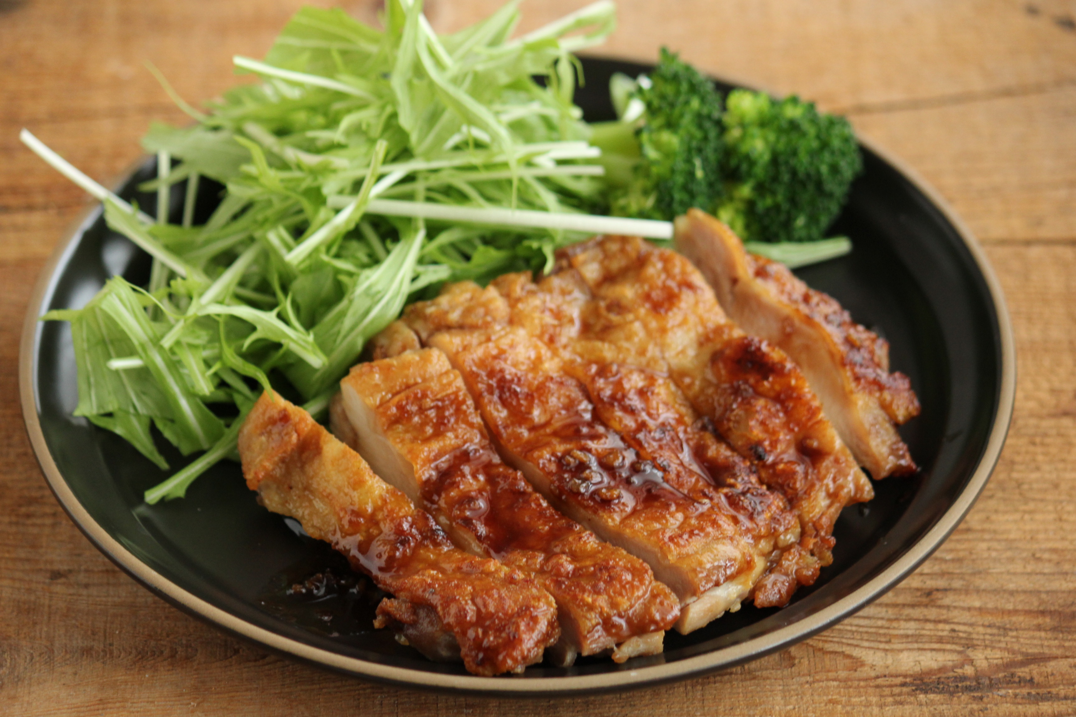 簡単 パリパリチキンのガーリックステーキ ビジュアル系フード Powered By ライブドアブログ