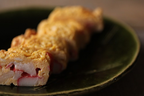 卵1個で カニカマ入りだし巻き卵 ビジュアル系フード Powered By ライブドアブログ