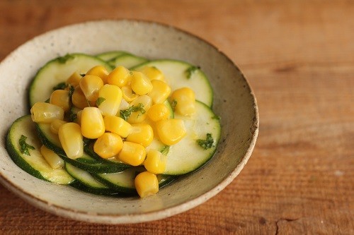 夏ズッキーニのリボンサラダ レシピ・作り方
