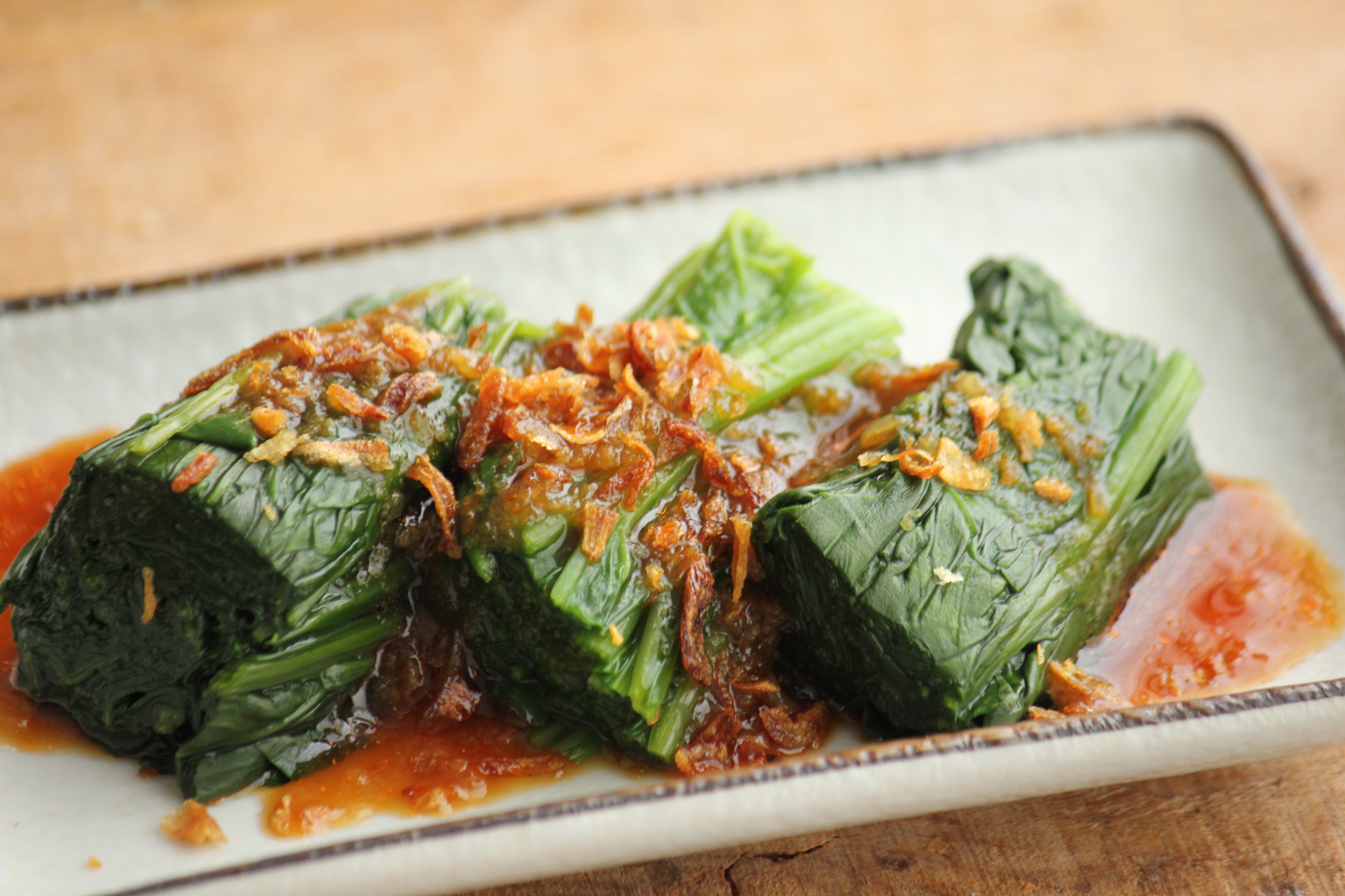 簡単おつまみ ほうれん草のピリ辛お浸しとエスニック冷奴 ビジュアル系フード Powered By ライブドアブログ