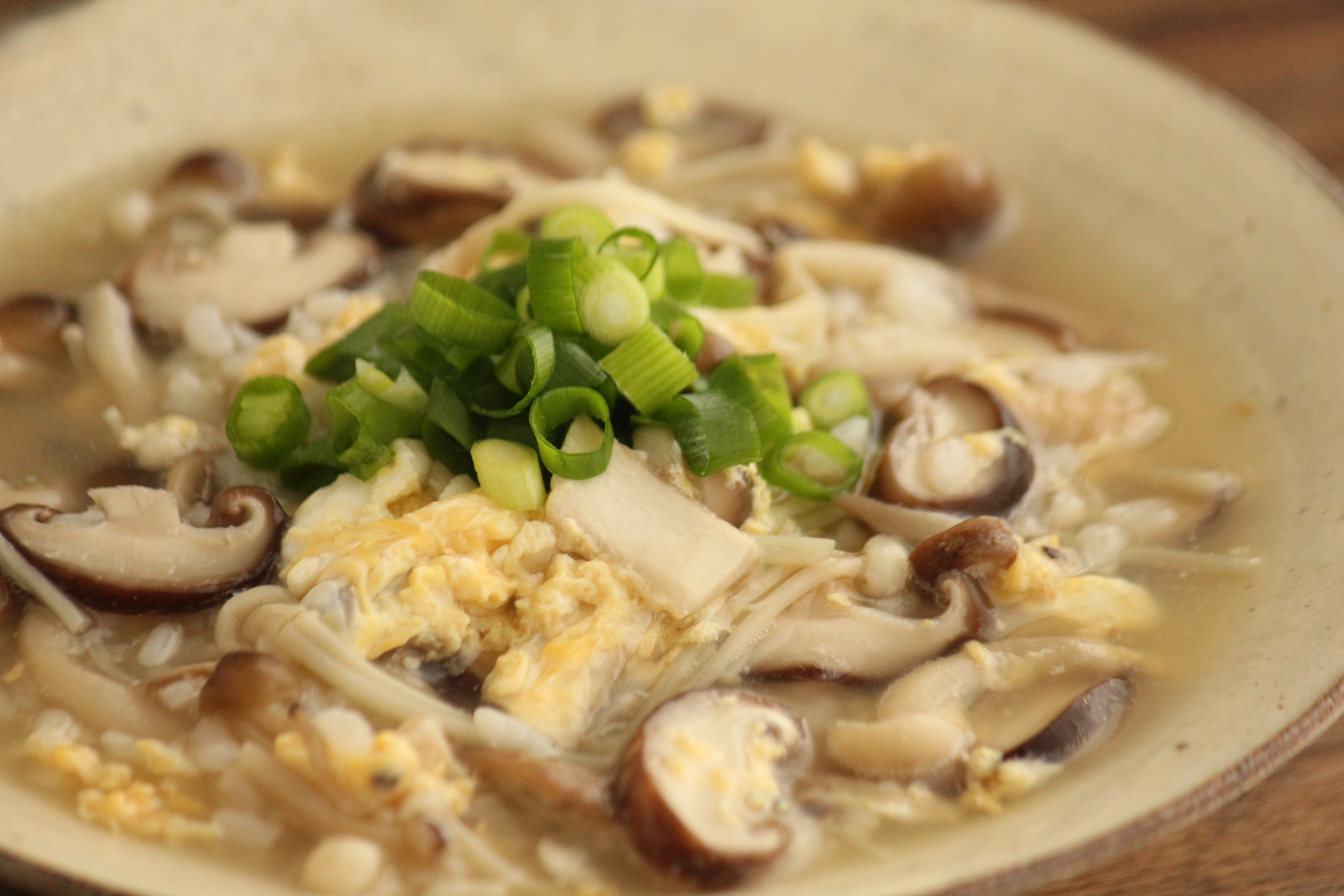 白だしでさっと作るきのこ雑炊献立 食べ過ぎが続いた時にもおすすめです ビジュアル系フード Powered By ライブドアブログ