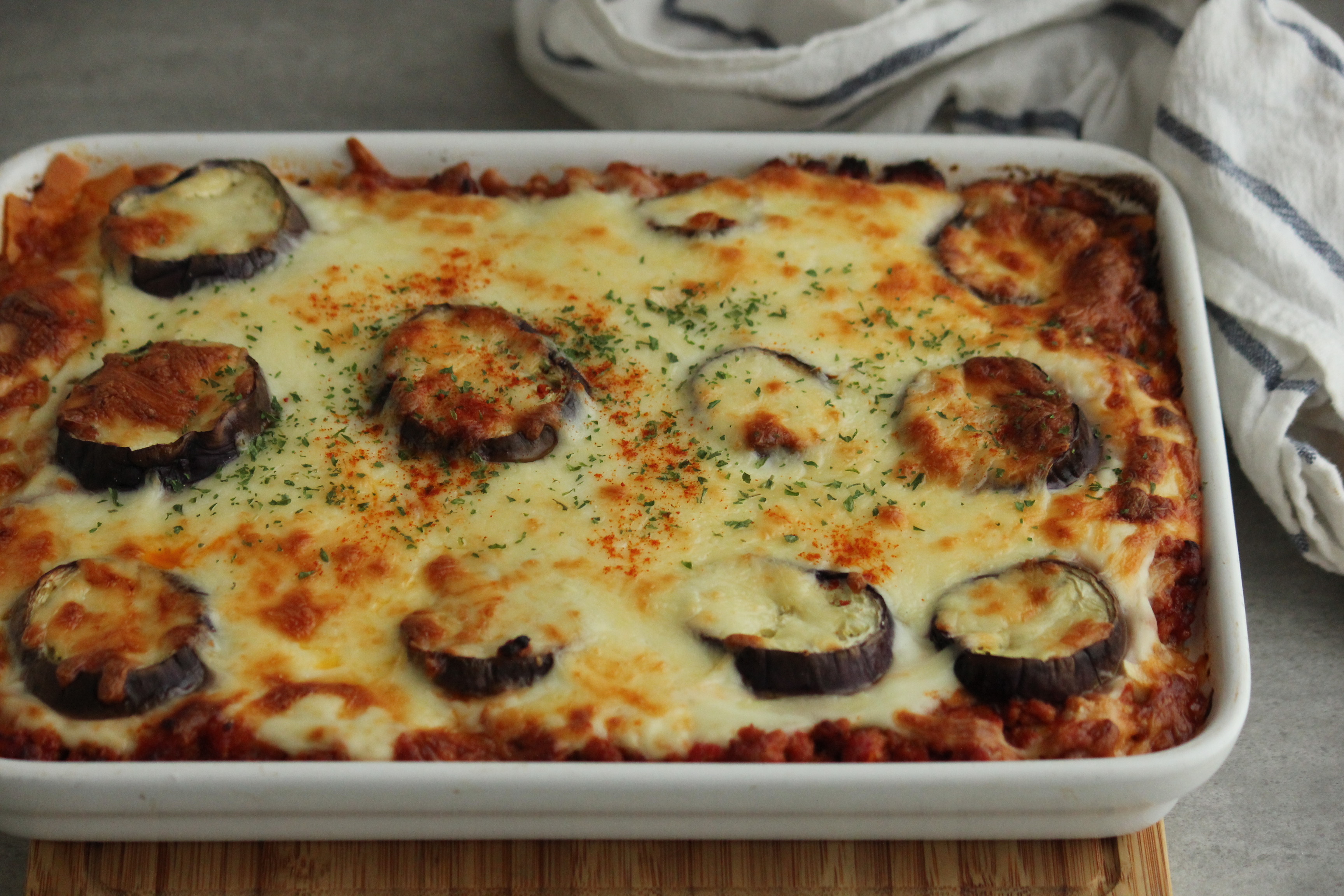 ケトナスのラザニアのレシピ