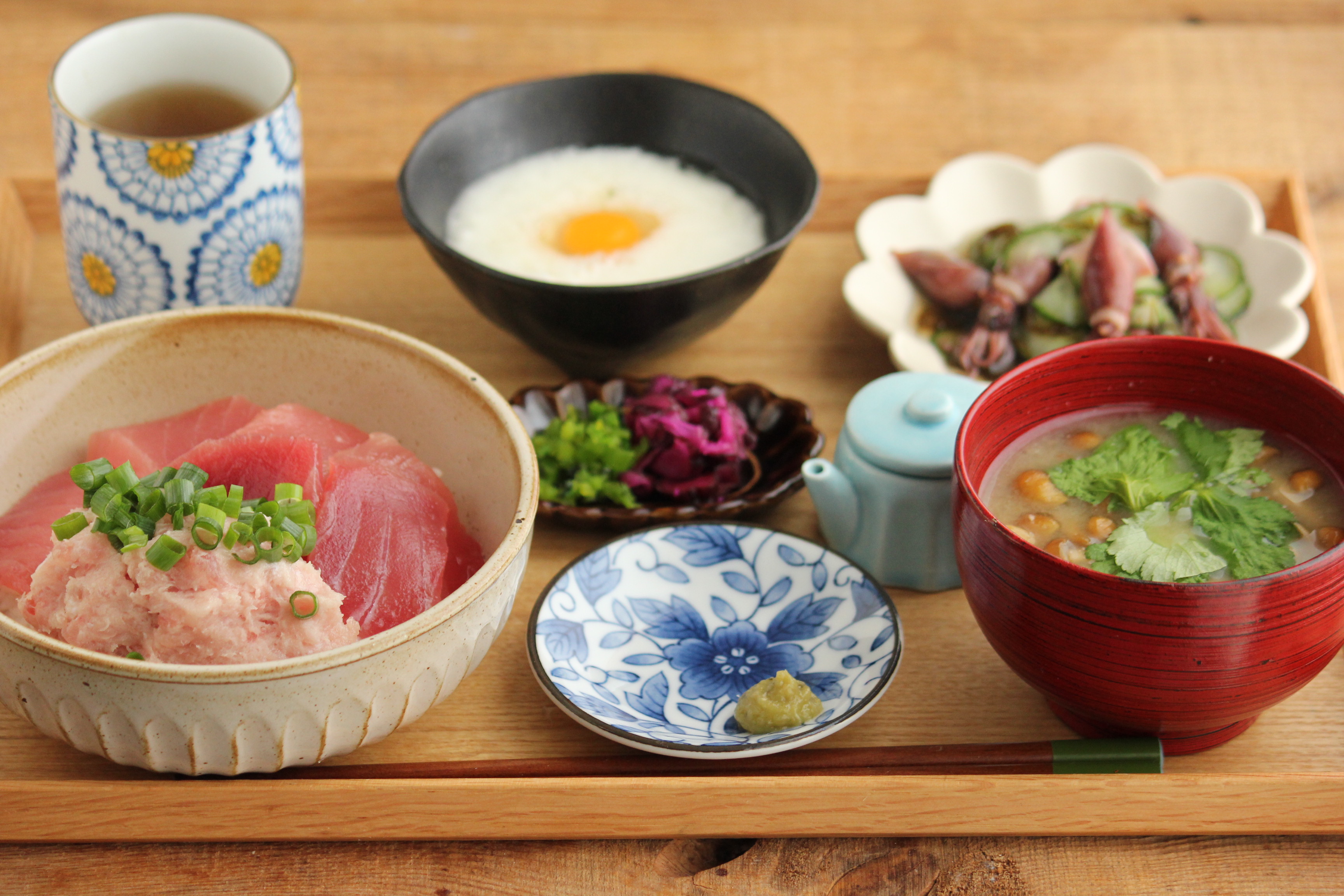 まぐろ丼献立 日々のごはんとおやつのネタ帳 簡単なのも 丁寧なのも Powered By ライブドアブログ