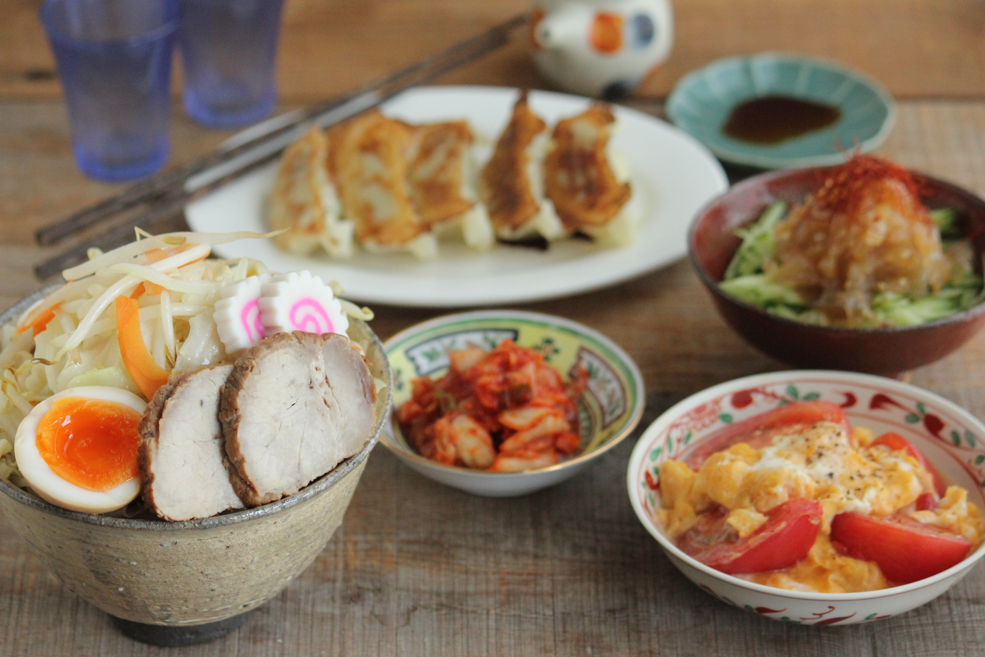 週末 町中華風な献立 野菜たっぷりラーメン餃子など 日々のごはんとおやつのネタ帳 簡単なのも 丁寧なのも Powered By ライブドアブログ