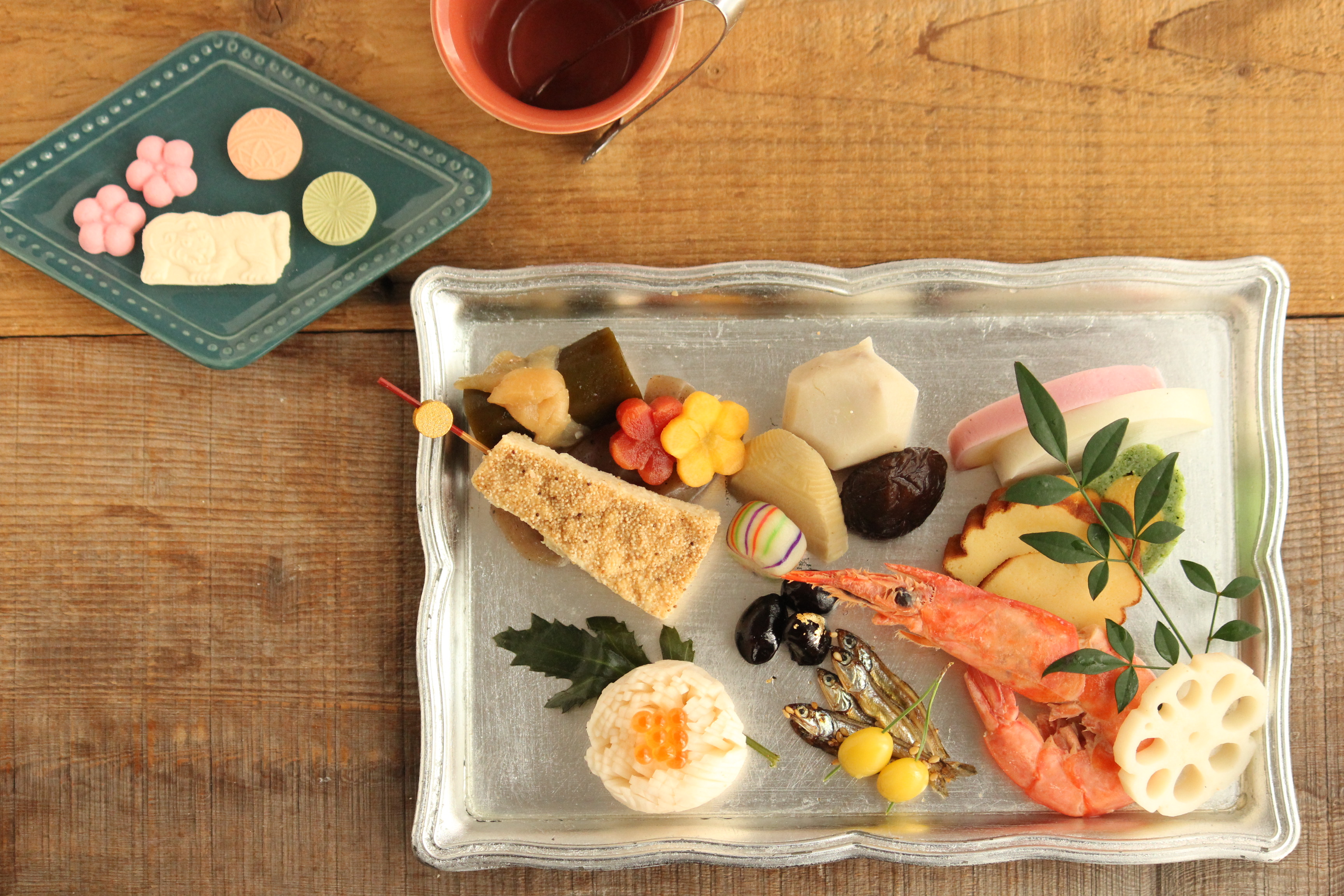 ワンプレート盛りおせち料理と干支のかわいいお菓子 ビジュアル系フード Powered By ライブドアブログ