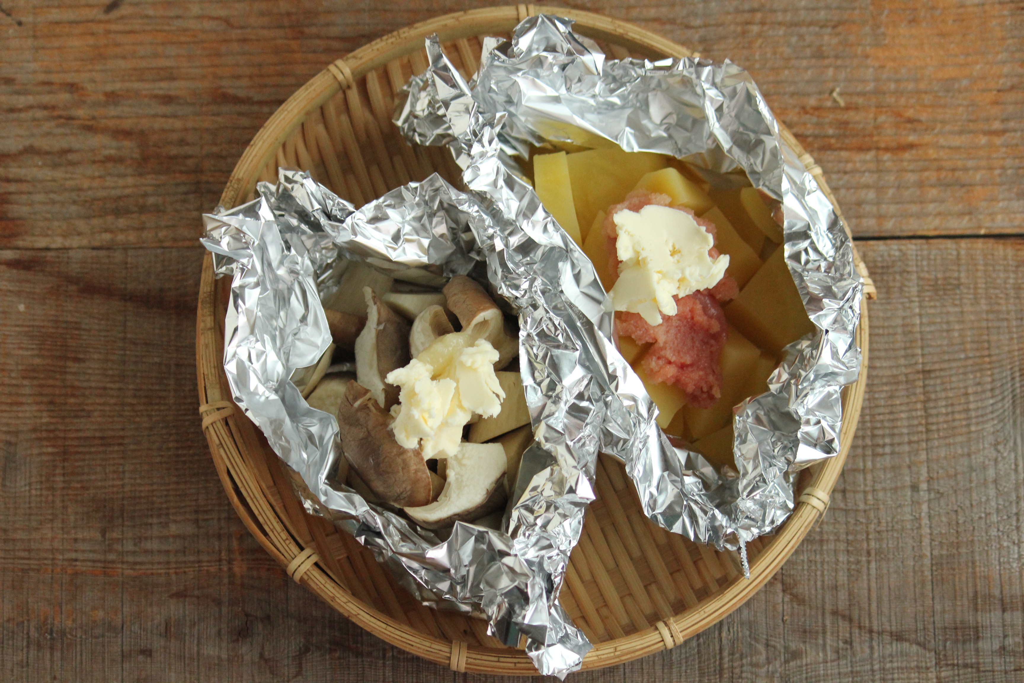 おつまみにも副菜にも エリンギと明太じゃがバターのホイル焼き ビジュアル系フード Powered By ライブドアブログ