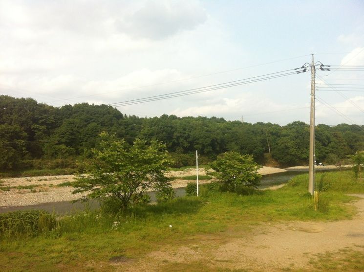 嵐山の河原 バーベキュー 家族でお出かけ 関東