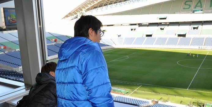 実況席 山本少年サッカークラブ応援コラム