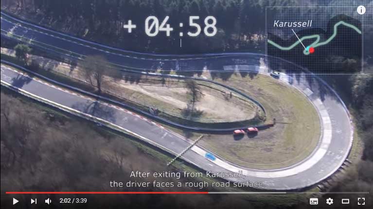 カルッセルの段階でコーナーひとつぶん先行する新型シビックタイプr クルマのミライ Future Of Mobility