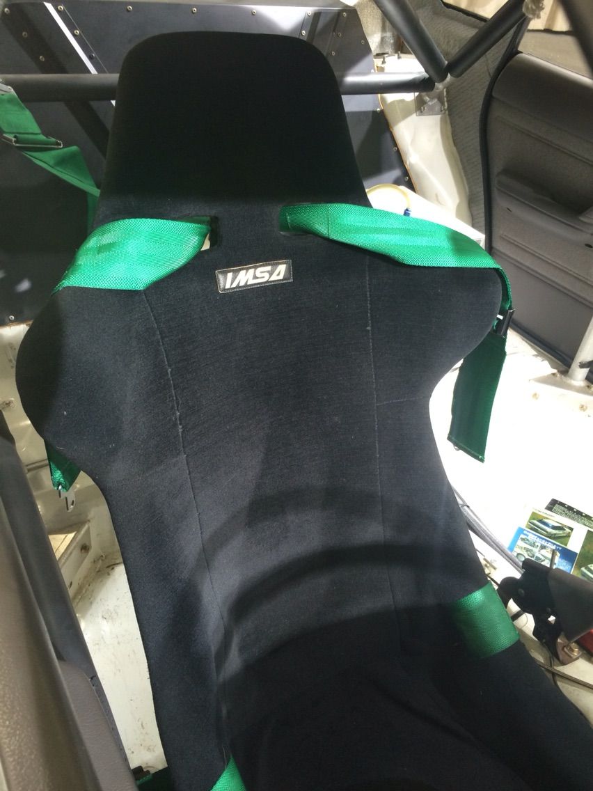 初代レガシィ、最高速アタック車のバケットシートはEVA IMSAだった 