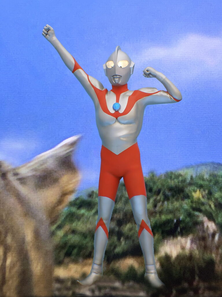 ビリケン商会謹製・旧キット ウルトラマン Bタイプ改造 登場