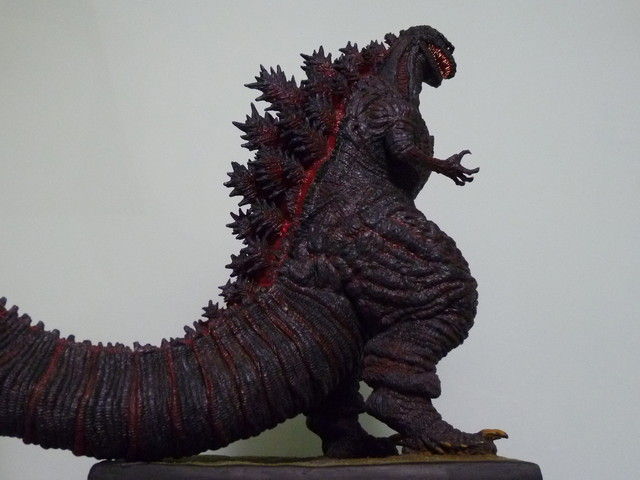 カドカワ限定 シン・ゴジラ レッドクリアVer.電飾発光改造改修品