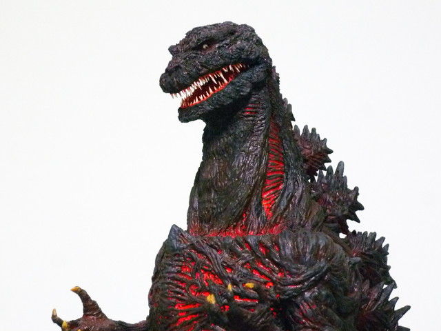 カドカワ限定 シン・ゴジラ レッドクリアVer.電飾発光改造改修品