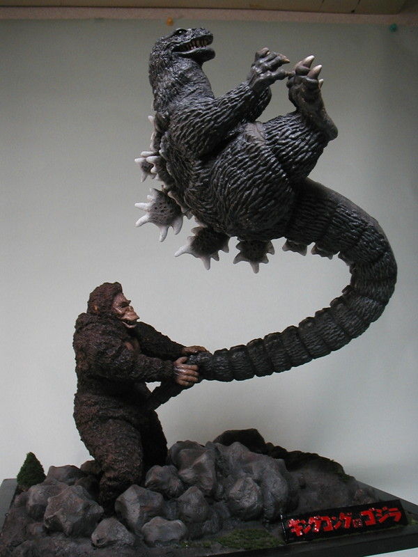 キンゴジ・ジャイアントスイング（パラダイス/イノウエアーツ）ガレージキット完成品 キンゴジ・ジャイアントスイング（パラダイス/イノウエアーツ