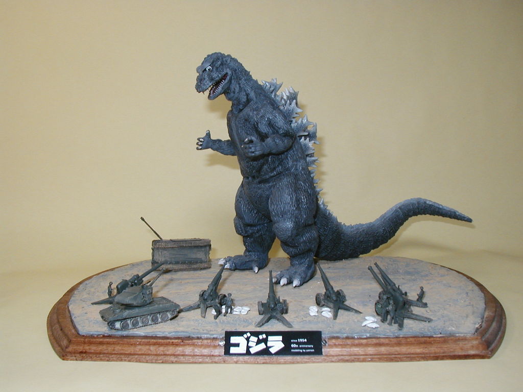 ゴジラ　誕生60周年1/300ブロンズ像1962 ゴジラ 誕生60周年1/300ブロンズ像1962
