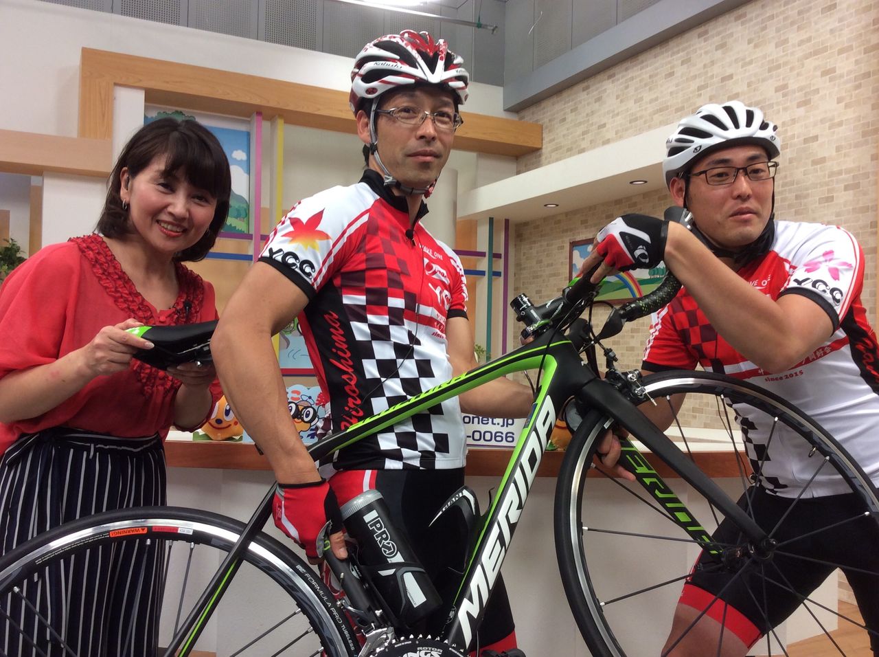三次ケーブルテレビに出演 やまなみ街道サイクリング同好会 三次ケーブルテレビに出演 やまなみ街道サイクリング同好会