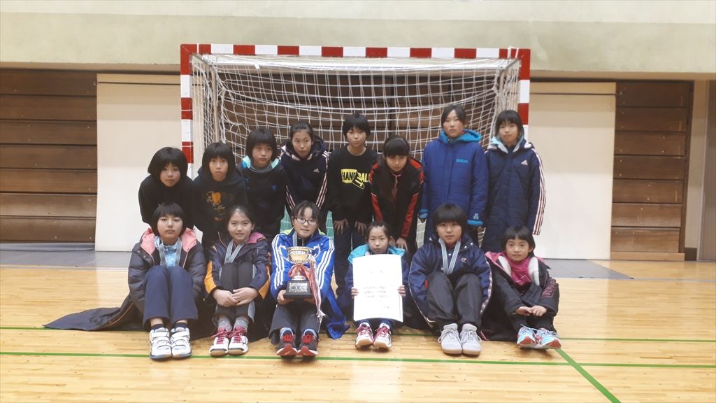 平成３０年度山梨県ハンドボール総合選手権大会 山梨市ハンドボールスポーツ少年団