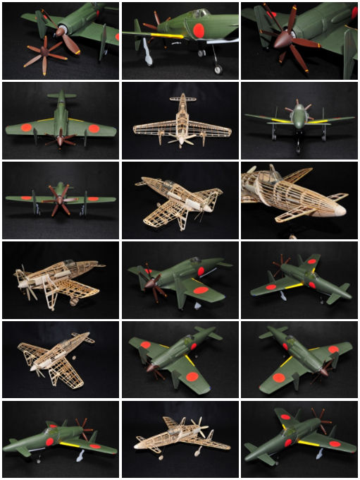震電　バルサモデル　１/２４スケール　ユニオンモデル Amazon | barchetta 1/24 日本海軍局地戦闘機 震電【STUDIO Mid