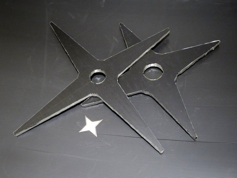 月影工房 プラ段風車手裏剣を造る ヤマネの森 Livedoor