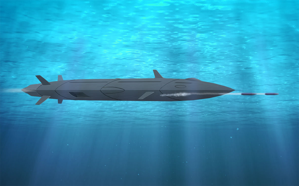夢創艦隊」ダイジェスト 新世代 28式無人攻撃型潜水艦 28UAS