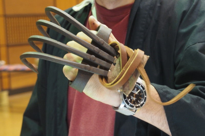 忍者武器(熊手) 227 網付忍者熊手 1個 OWL 通販モノタロウ 忍者武器(熊手)