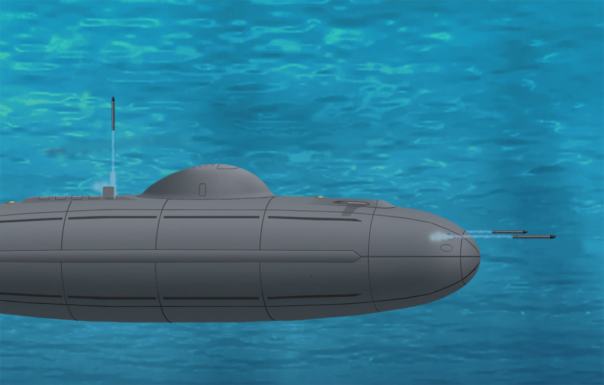 潜水艦隊新編記念　盾 盾(日本国潜水艦運用100年・海上自衛隊潜水艦部隊創設60周年記念)