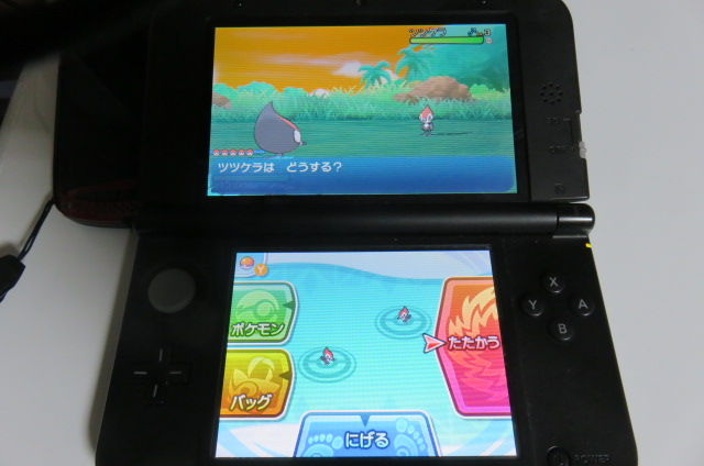 ポッケットモンスターサン ムーン 本体とソフトが二つあるから出来るドーピング 初期モンスター3匹です おっさんゲーマートッティ ブログ トッティ の生態系