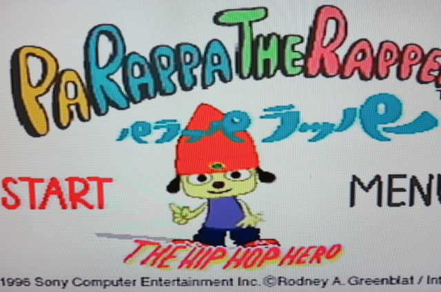 久々のパラッパラッパー ステージ1 2 おっさんゲーマートッティ ブログ トッティ の生態系