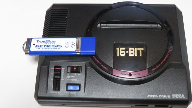 True Blue Mini Genesis Mega Drive メガドライブ True Blue MINI GENESIS MEGA DRIVE メガドライブ ULTRA DRIVE