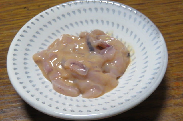 セブンプレミアム 熟成イカの塩辛いいですね 食器屋やまねの日記