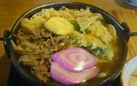 鍋焼きうどん