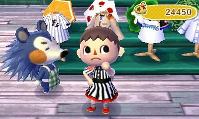 とびだせどうぶつの森 のマイデザインでperfume衣装 他を作った ゲーム脳人