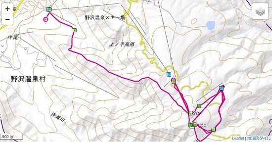 スノボの女性 不明に 長野 野沢温泉村 山旅天空倶楽部 スノボの女性 不明に 長野 野沢温泉村 山旅天空倶楽部