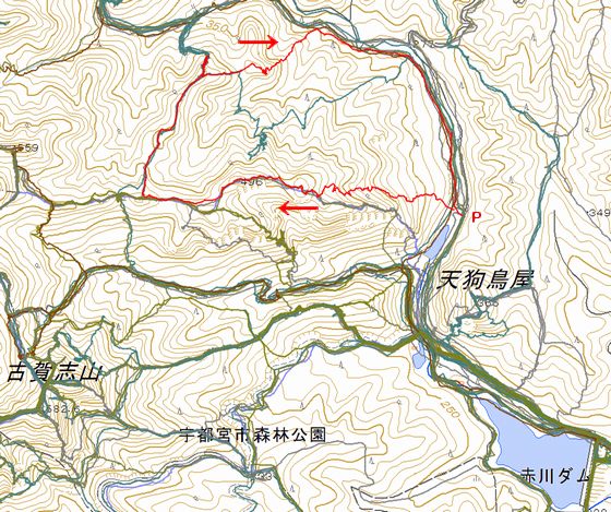 MAP古賀志山