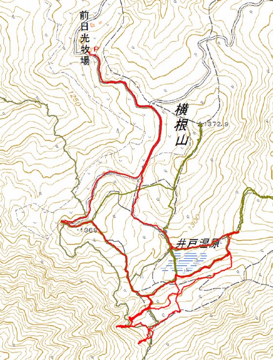 MAP横根山
