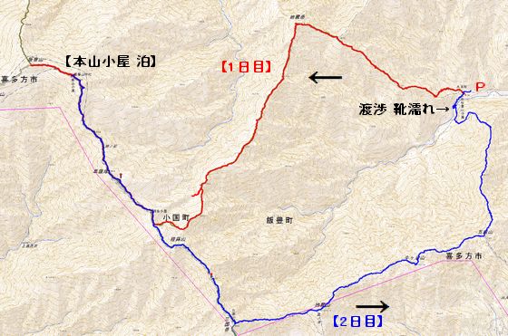 MAP飯豊山2