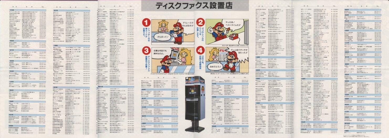 任天堂ファミコングランプリF1レース最終成績順位発表ポスター Famicom
