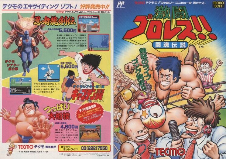 ファミコンソフト ぶら下がら 激闘 プロレス 闘魂伝説