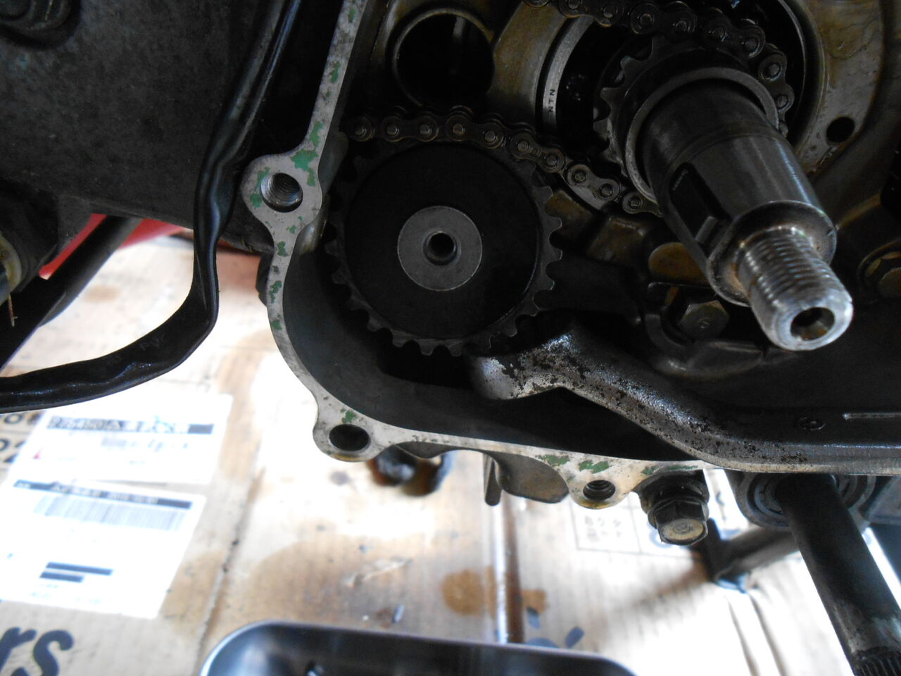 カブ１１０ ｊａ１０ クラッチやカムチェーンガイド交換その３ Yamatarobligのblog