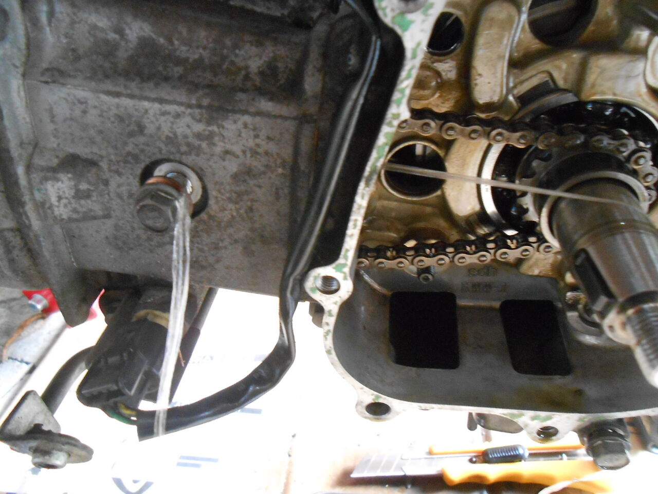 カブ１１０ ｊａ１０ クラッチやカムチェーンガイド交換その３ Yamatarobligのblog