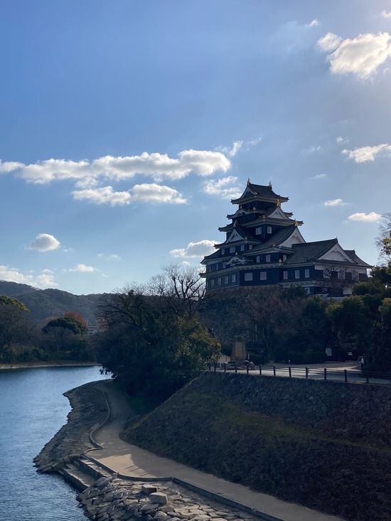 岡山城1