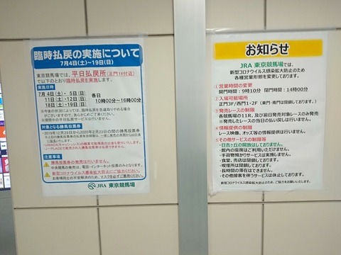夜勤明けでpw東京競馬場再開に行ってきた とある分析屋の日々徒然