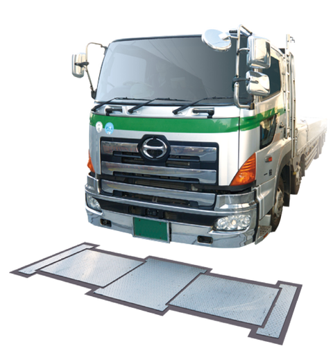 簡易走行型トラックスケール