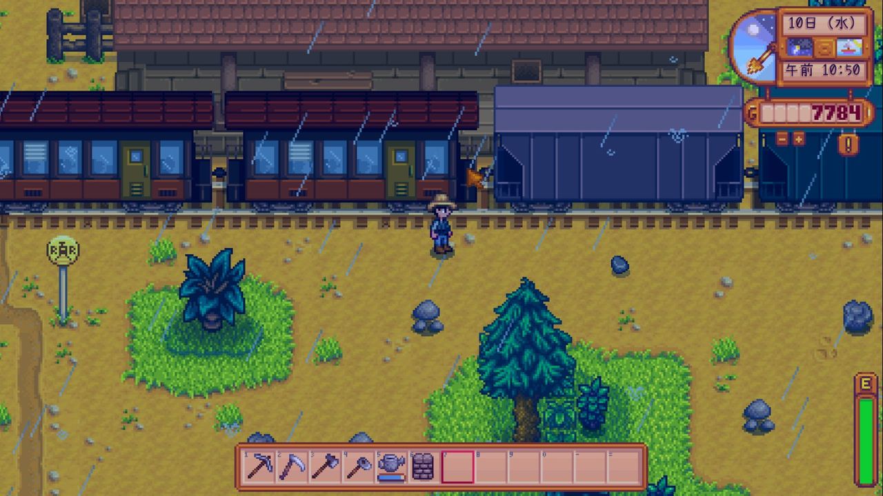 Stardew Valleyを遊ぶ 温泉とキノコとスープ 7 やまさんのエンジョイpcゲーム