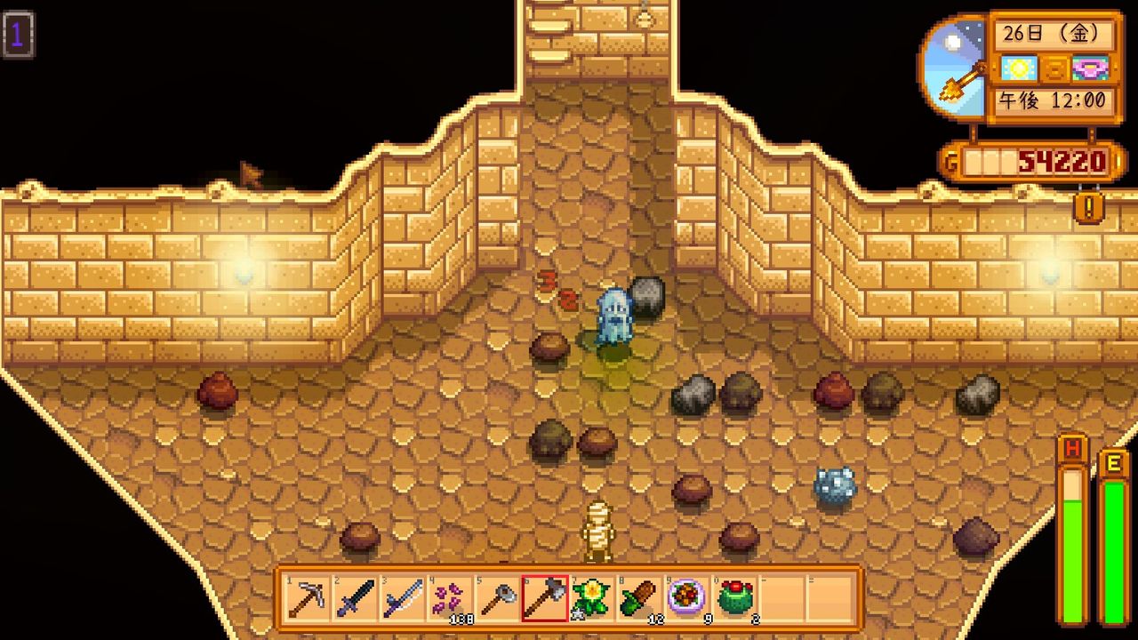 Stardew Valleyを遊ぶ 砂漠の洞窟 19 やまさんのエンジョイpcゲーム Stardew Valleyを遊ぶ 砂漠の洞窟 19 やまさんのエンジョイpcゲーム