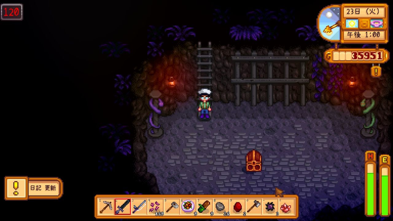 Stardew Valleyを遊ぶ 砂漠の洞窟 19 やまさんのエンジョイpcゲーム Stardew Valleyを遊ぶ 砂漠の洞窟 19 やまさんのエンジョイpcゲーム