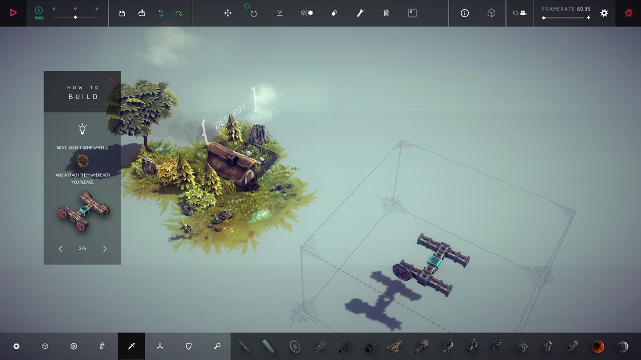 Besiegeを遊ぶ 物理エンジンで兵器開発 1 やまさんのエンジョイpcゲーム Besiegeを遊ぶ 物理エンジンで兵器開発 1 やまさんのエンジョイpcゲーム