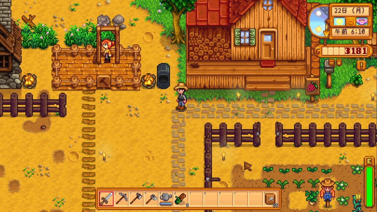 Stardew Valleyを遊ぶ 溶鉱炉とニワトリ小屋 4 やまさんのエンジョイpcゲーム Stardew Valleyを遊ぶ 溶鉱炉とニワトリ小屋 4 やまさんのエンジョイpcゲーム